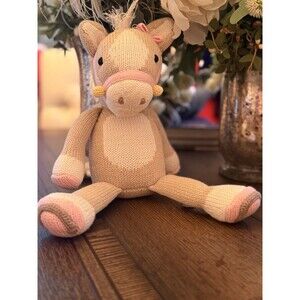 Zubels Josie the Pony Hand Knit Doll by Zubels Horse Stuffed Animal Boutique